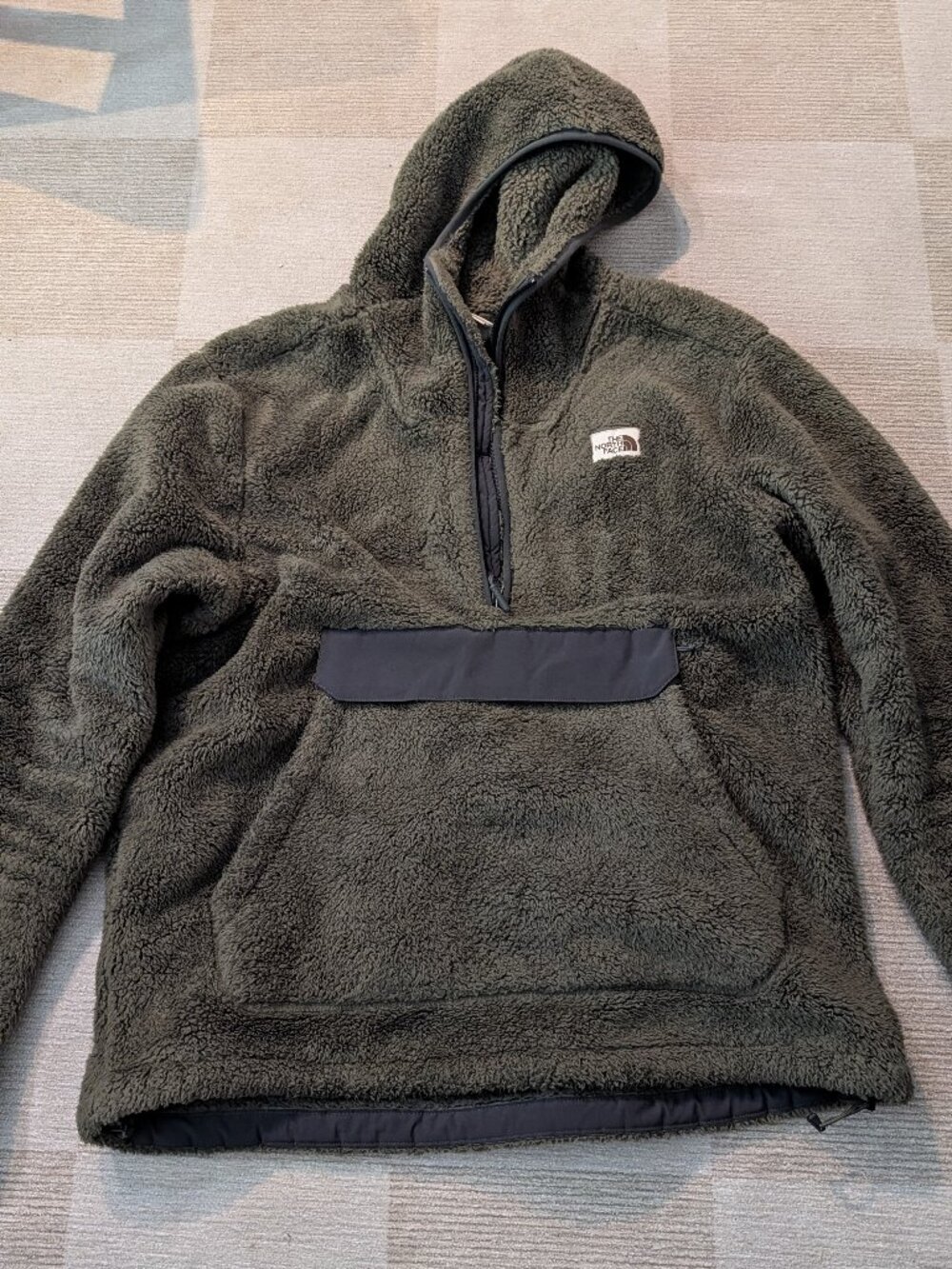 Northface fleece hooded pullover